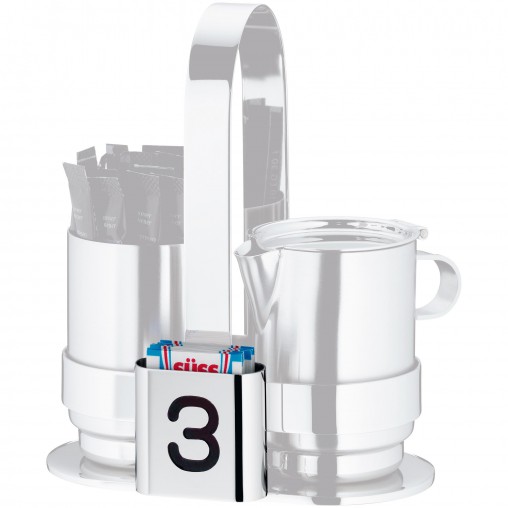 Toothpick- and sweetener box-holder Pure