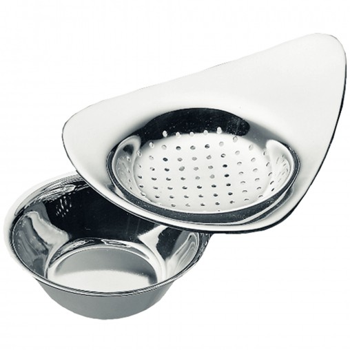 Tea strainer, with bowl Neutral