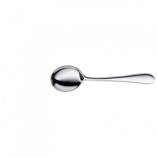 Round bowl soup spoon Signum silverplated