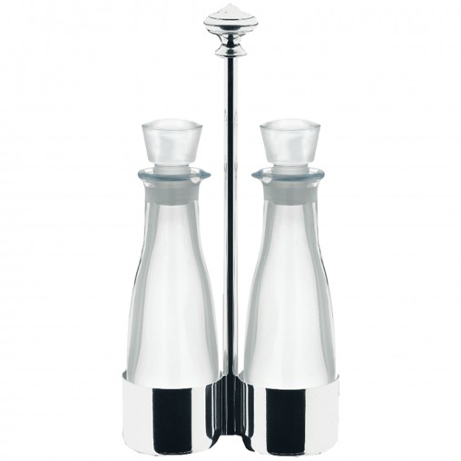 Oil and vinegar set Classic silverplated