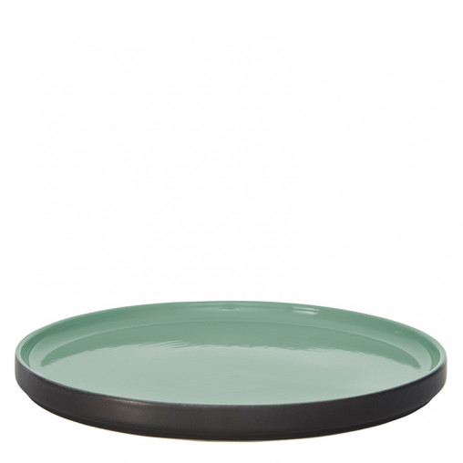 Plate flat GEO green Ø 26 cm