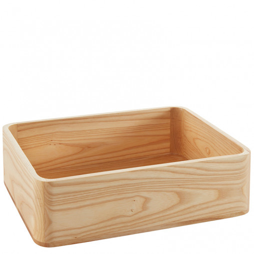 Box L wood (ashwood) 30x24x10 cm