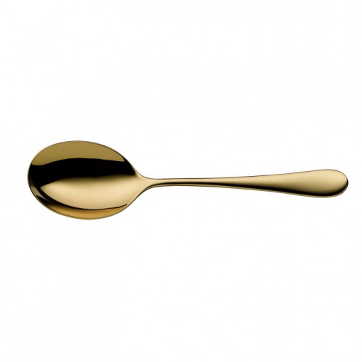 Vegetable serving spoon Signum PVD gold