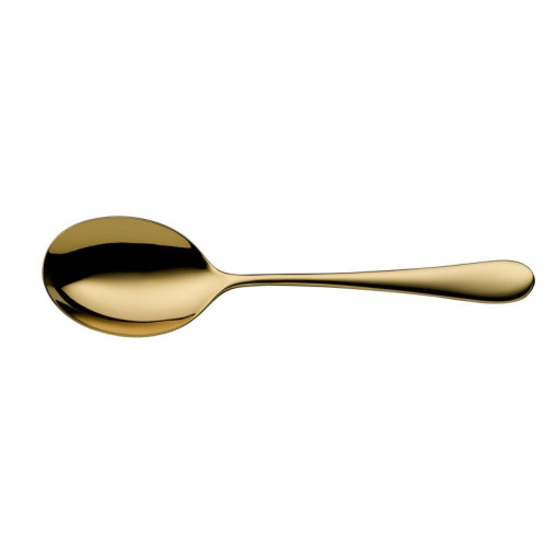 Vegetable serving spoon Signum PVD gold