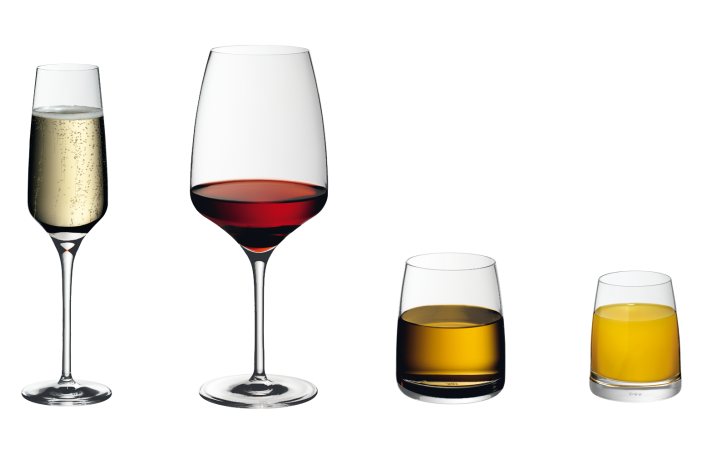 WMF Firstglass DIVINE Sektkelch Sekt Gläser  6St  Sektflöte Glas Champagnerglas 