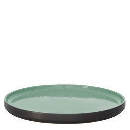 Plate flat GEO green Ø 26 cm