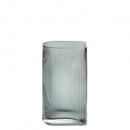 Vase glass celadon h 30 cm 