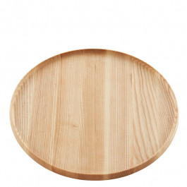 Tray wood (ashwood) round 33 cm
