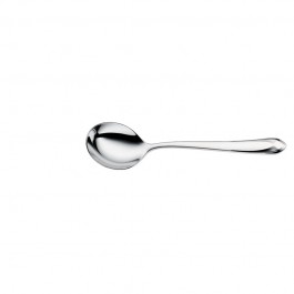 Round bowl soup spoon Juwel silverplated