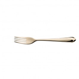 Table fork Juwel PVD pale gold
